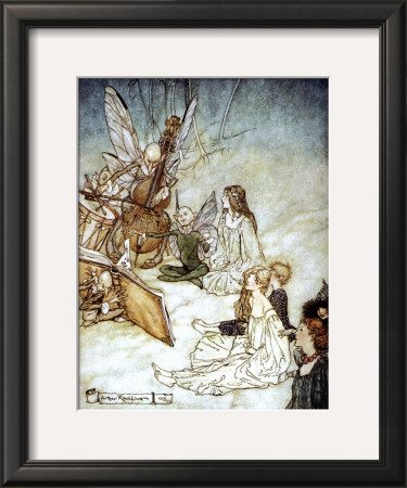 Midsummer Night's Dream by Arthur Rackham Pricing Limited Edition Print image