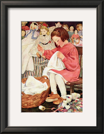 The Busy Bee by Jessie Willcox-Smith Pricing Limited Edition Print image