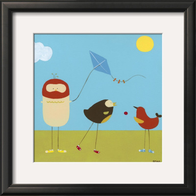 Sunny Day Birds I by June Erica Vess Pricing Limited Edition Print image