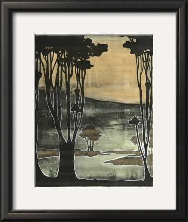 Nouveau Trees Ii by Jennifer Goldberger Pricing Limited Edition Print image