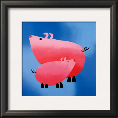 Oink! Oink! by Rachel Deacon Pricing Limited Edition Print image