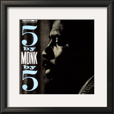 Thelonious Monk - 5 By 5 by Paul Bacon Pricing Limited Edition Print image