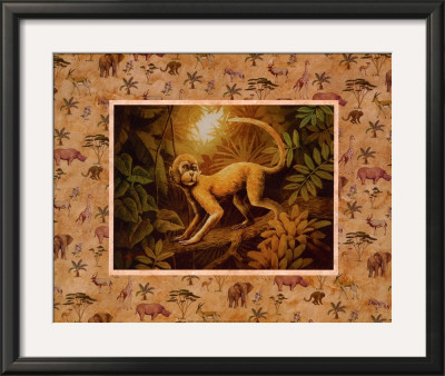 Safari, Monkey by T. C. Chiu Pricing Limited Edition Print image
