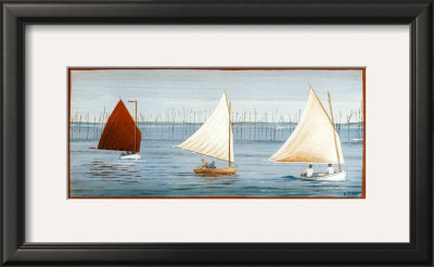 Bateaux I by Dominique Perotin Pricing Limited Edition Print image