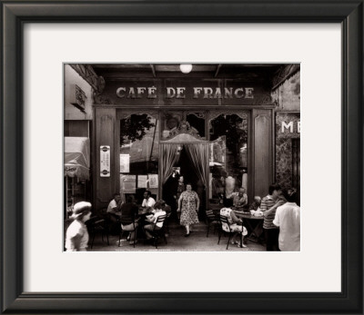 Cafe De France by Willy Ronis Pricing Limited Edition Print image