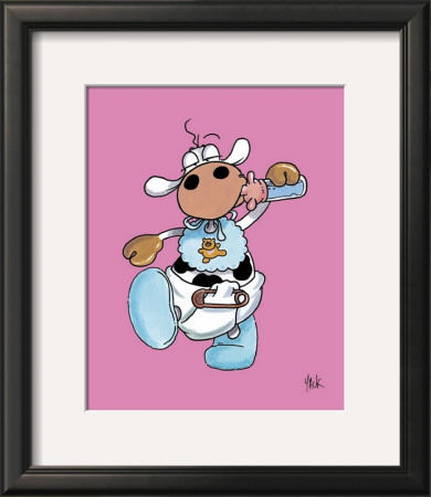 Cow Baby by Yack Pricing Limited Edition Print image