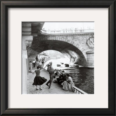 Rock 'N' Roll Sur Les Quais De Paris by Paul Almasy Pricing Limited Edition Print image