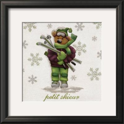 Petit Skieur by Joëlle Wolff Pricing Limited Edition Print image
