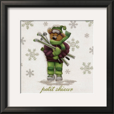 Petit Skieur by Joelle Wolff Pricing Limited Edition Print image