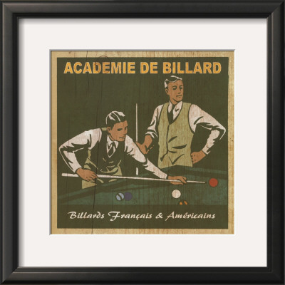 Academie De Billard I by Philippe David Pricing Limited Edition Print image