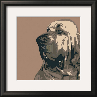 Bloodhound by Emily Burrowes Pricing Limited Edition Print image