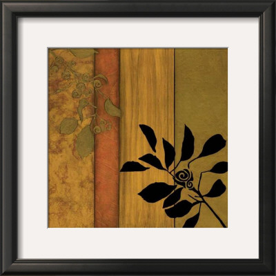 Vertical Leaf Abstract by Courtland Pricing Limited Edition Print image