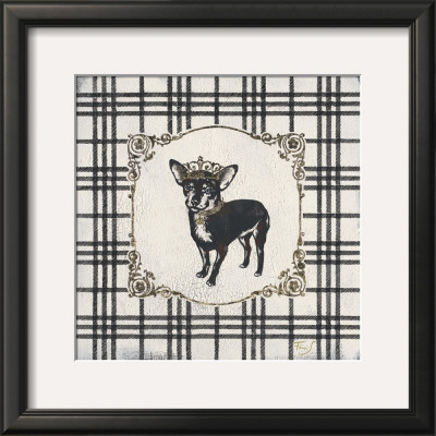 Plaid Chihuahua by Stefania Ferri Pricing Limited Edition Print image