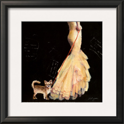 Lady And Dog by Steff Green Pricing Limited Edition Print image