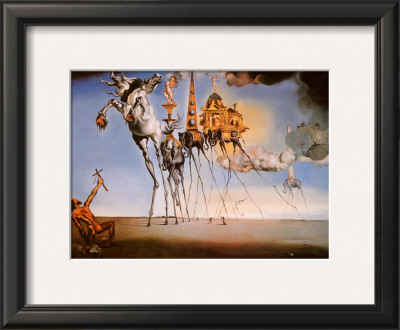 The Temptation Of St. Anthony, C.1946 by Salvador Dali Pricing Limited Edition Print image
