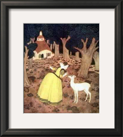 The Golden Deer by Edmund Dulac Pricing Limited Edition Print image