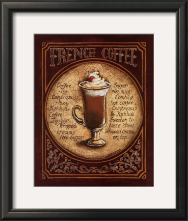 French Coffee by Gregory Gorham Pricing Limited Edition Print image