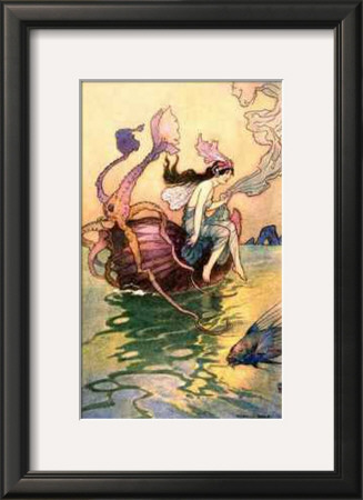 For The Nautilus Is My Boat by Warwick Goble Pricing Limited Edition Print image