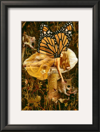 The Mushroom Fairy by Howard David Johnson Pricing Limited Edition Print image