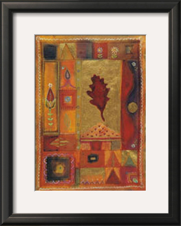 Leaf Of Burgundy by Sangita Pricing Limited Edition Print image