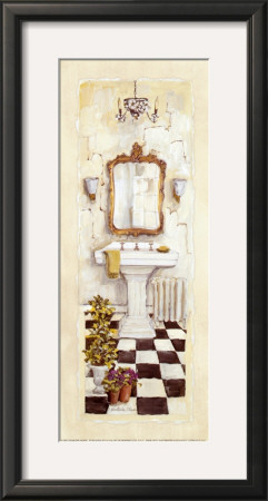 Bathroom Elegance I by Charlene Winter Olson Pricing Limited Edition Print image