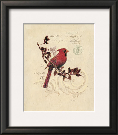 Filigree Cardinal by Chad Barrett Pricing Limited Edition Print image