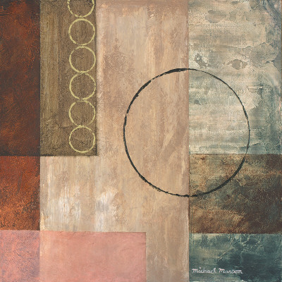Circles In The Abstract Ii by Michael Marcon Pricing Limited Edition Print image
