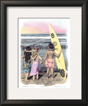 Surf Keikis by Himani Pricing Limited Edition Print image