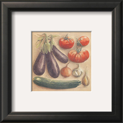 Vegetables Iii, Eggplants by Laurence David Pricing Limited Edition Print image