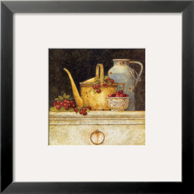 Cherries And Whitewash by Eric Barjot Pricing Limited Edition Print image