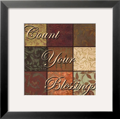 Words To Live By, Count Your Blessings by Smith-Haynes Pricing Limited Edition Print image