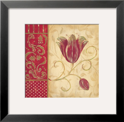 Red Tulip I by Jo Moulton Pricing Limited Edition Print image