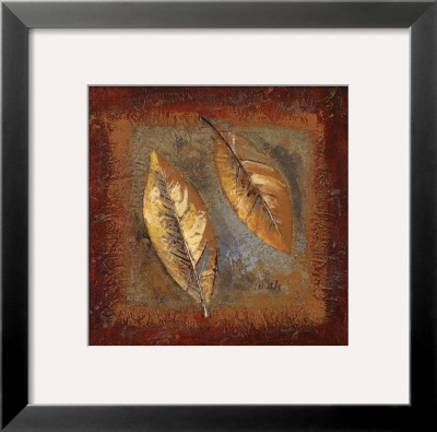 Rustic Leaf Square Ii by Lanie Loreth Pricing Limited Edition Print image