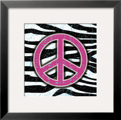Zebra Peace by Louise Carey Pricing Limited Edition Print image