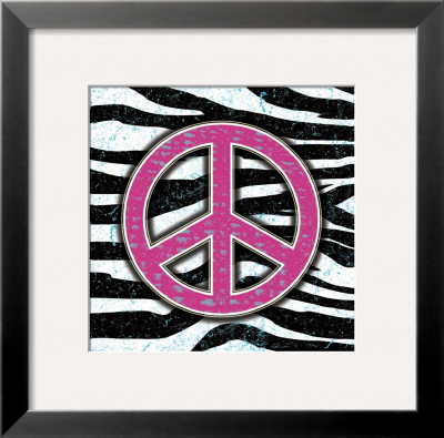 Zebra Peace by Louise Carey Pricing Limited Edition Print image