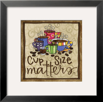 Cup Size Matters by Tara Reed Pricing Limited Edition Print image