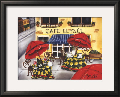 Cafe Elysee by Ellyna Berglund Pricing Limited Edition Print image