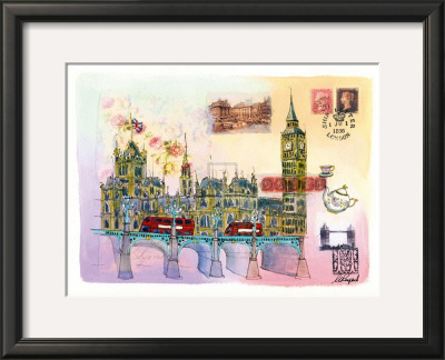 Londres Mon Amour by Martine Rupert Pricing Limited Edition Print image