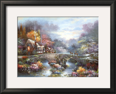 Autumn Dusk by James Lee Pricing Limited Edition Print image