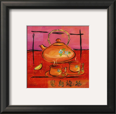 Asian Tea Set Iii by Jennifer Sosik Pricing Limited Edition Print image