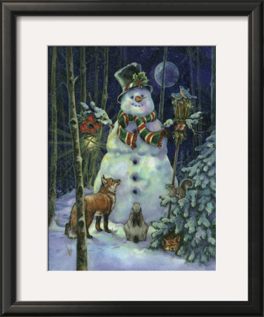 Dapper Snowman by Donna Race Pricing Limited Edition Print image