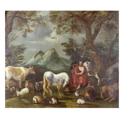 Orpheus Playing To The Animals by Roelandt Savery Pricing Limited Edition Print image