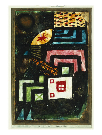 Study In Stone, 1923 by Paul Klee Pricing Limited Edition Print image