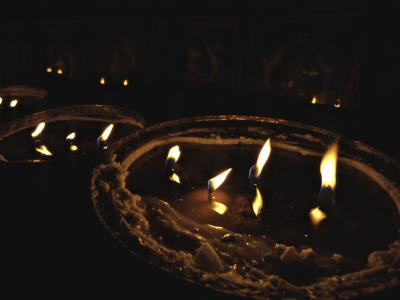 Candles, Nepal by Michael Brown Pricing Limited Edition Print image