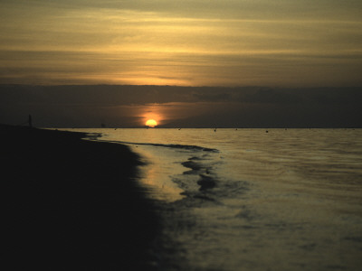 Beach Sunset, Indonesia by Michael Brown Pricing Limited Edition Print image