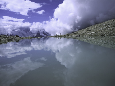 Lake In Wallis, Switzerland by Michael Brown Pricing Limited Edition Print image