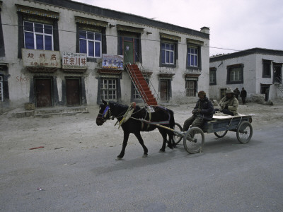 A Carriage, Tibet by Michael Brown Pricing Limited Edition Print image