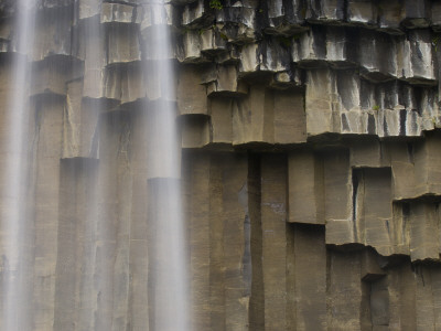 Svartifoss Waterfall And Basalt Rock Columns In Skaftafell National Park, Iceland by Inaki Relanzon Pricing Limited Edition Print image