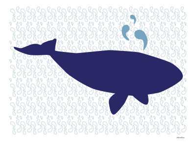 Blue Whale by Avalisa Pricing Limited Edition Print image