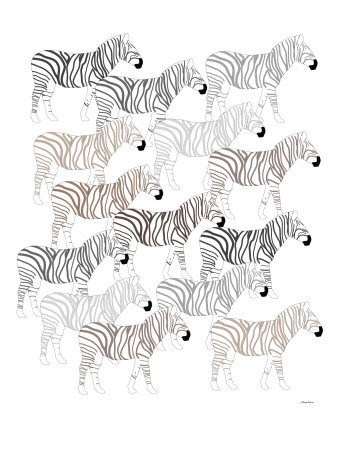 Zebra Pattern by Avalisa Pricing Limited Edition Print image